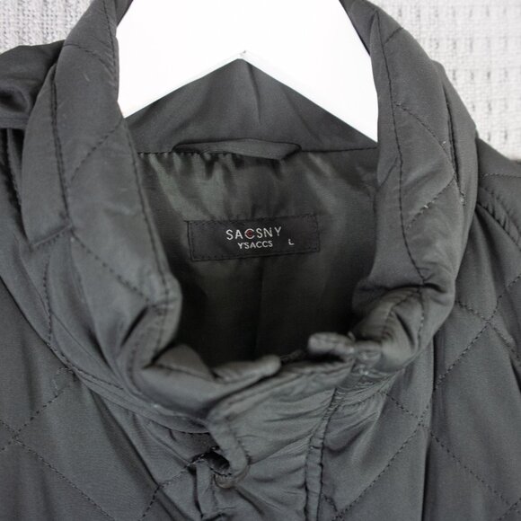 SacsNY Y'saccs Diamond Quilted Packable Hood Jacket - Picture 4 of 8